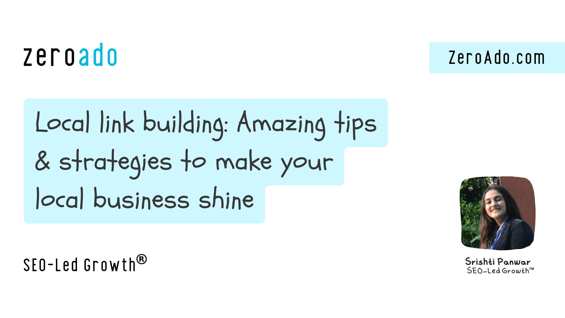 Local link building tips and tricks.