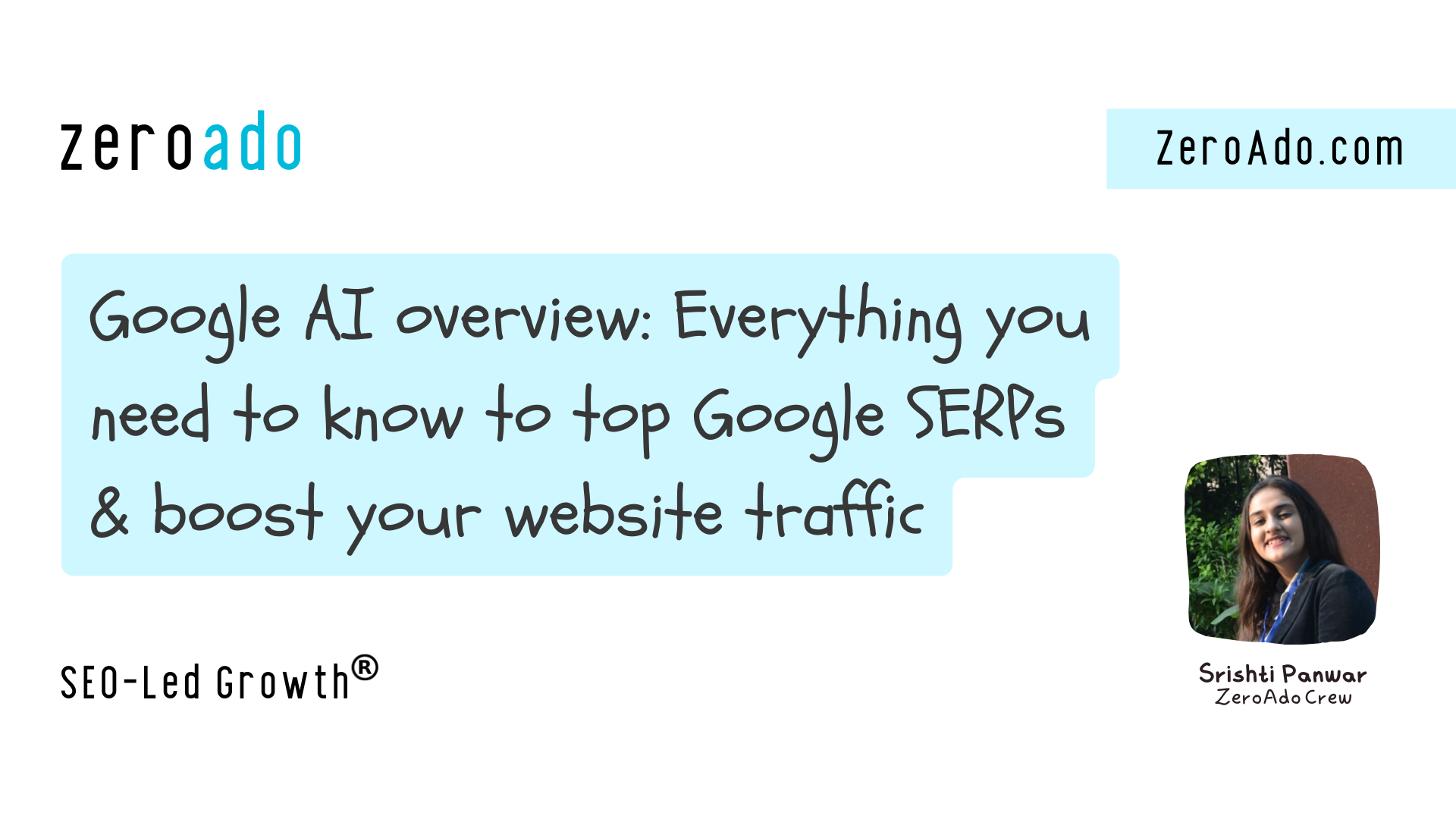 Google AI overviews and how to rank in them.