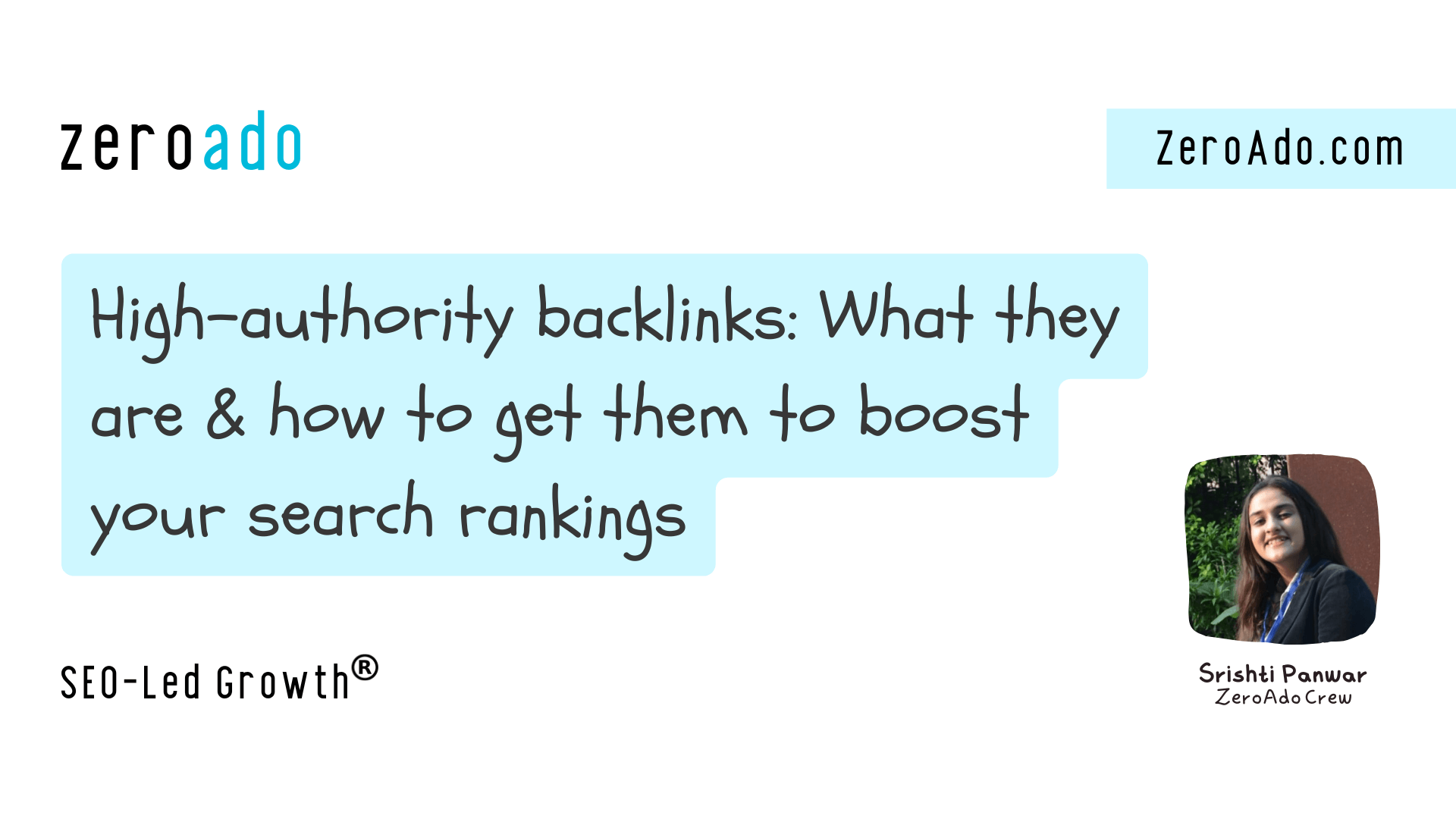A guide to understand and build high authority backlinks.